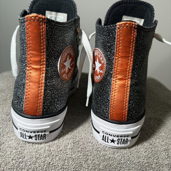 Chuck Taylor All Star Lift Platform Metallic Glitter - Picture 8 of 13